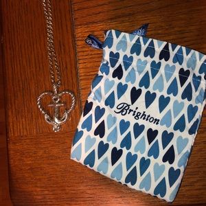 Brighton anchor heart necklace